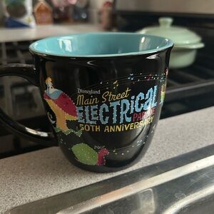 Disney Main Street Electrical Parade Mug - Black and Teal